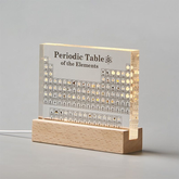 Tableau Périodique Éducatif - Affichage Acrylique pour Passionnés de Science