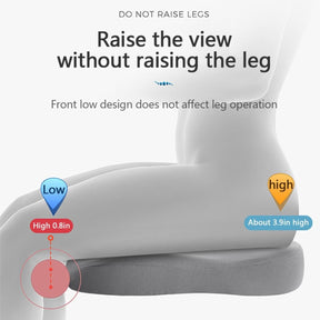 Coussin de Siège de Voiture Ergonomique | Confort et Visibilité Améliorés