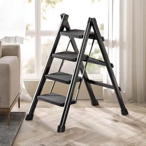 Échelle Pliable 4 Marches - Durable et Pratique pour Usage Quotidien