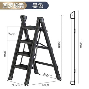 Échelle Pliable 4 Marches - Durable et Pratique pour Usage Quotidien