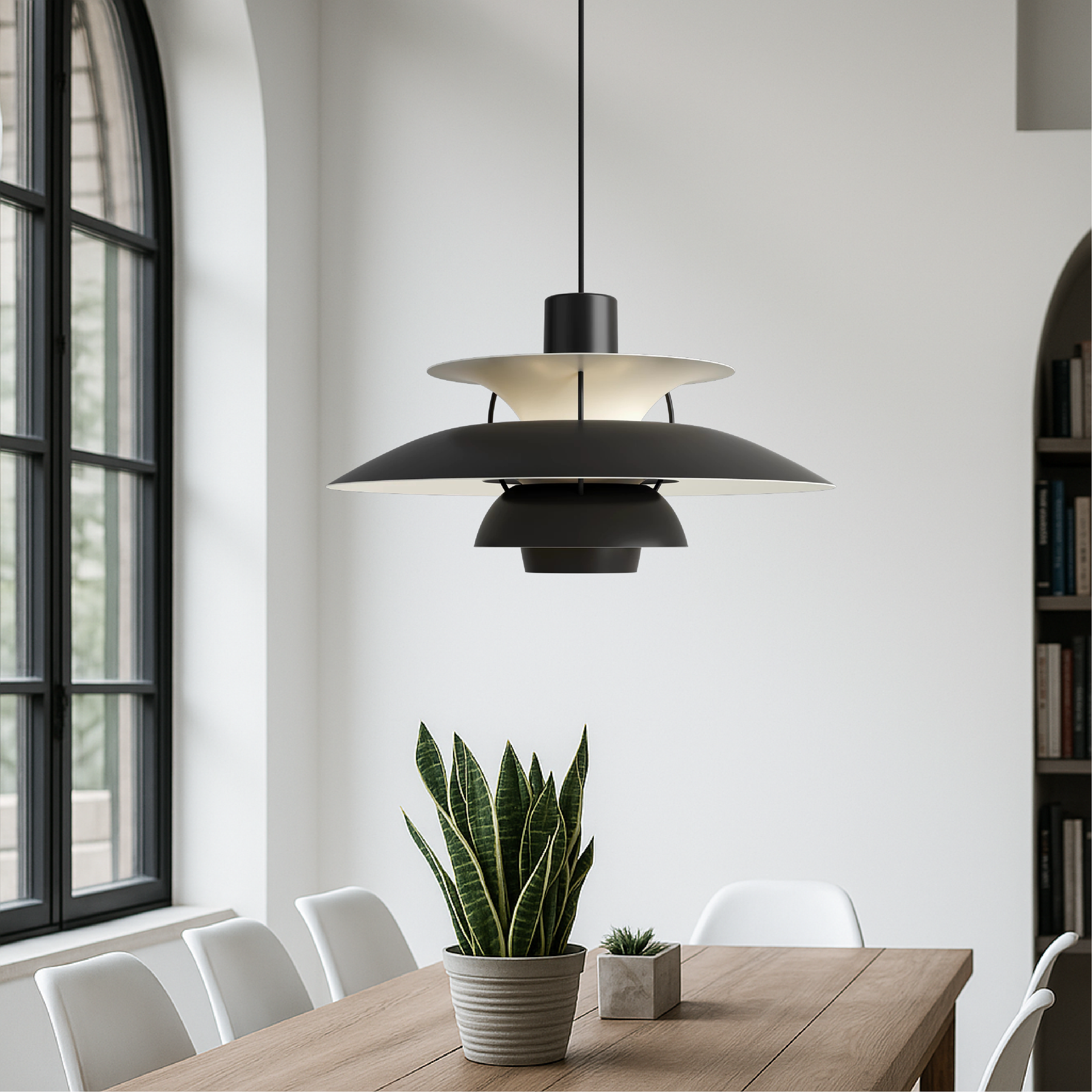 Lampe Pendante Danoise Moderne - Design Élégant et Ambiance Chaleureuse