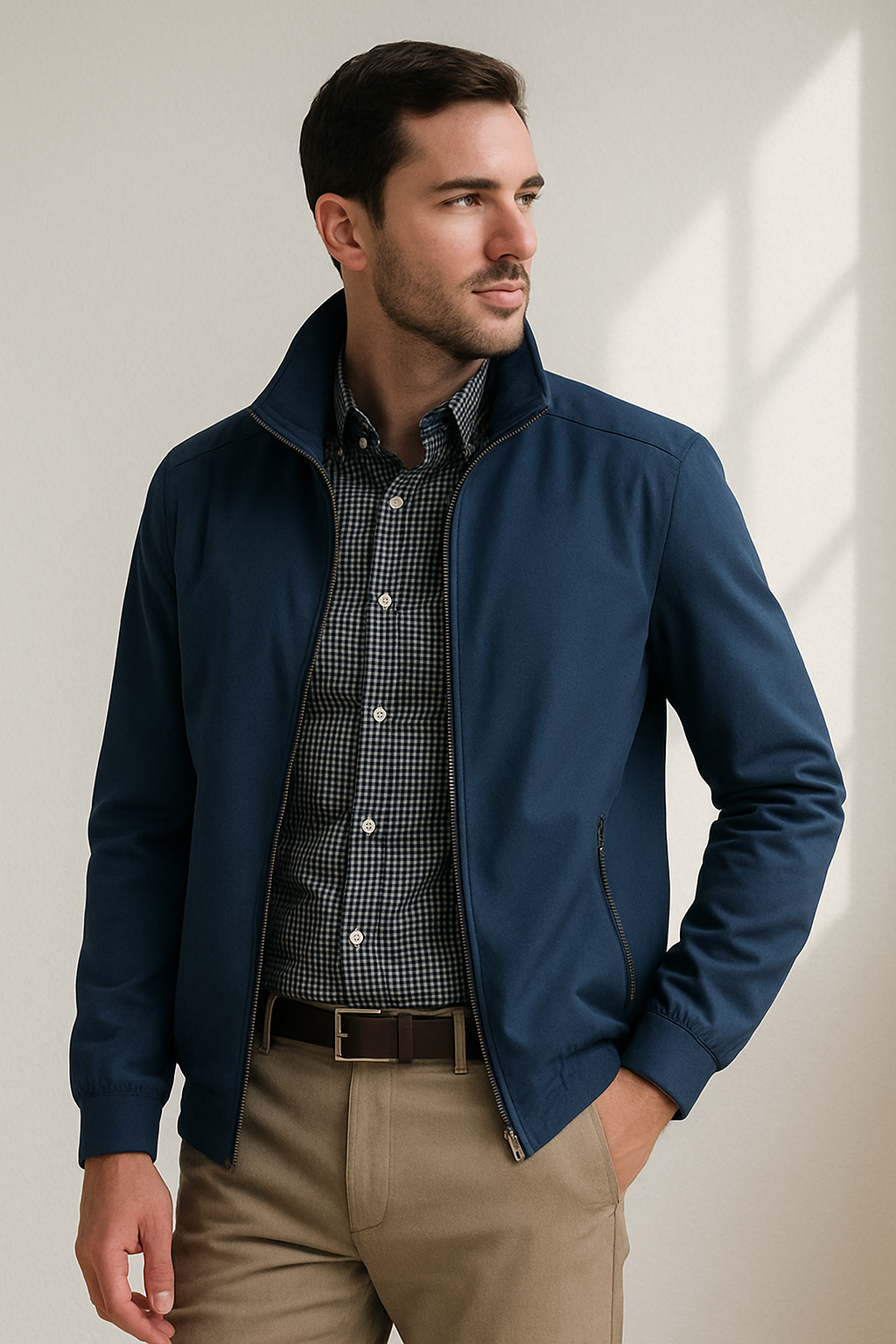 Veste d'été Coupe-Vent pour Hommes - Légère et Respirante pour Confort Optimal