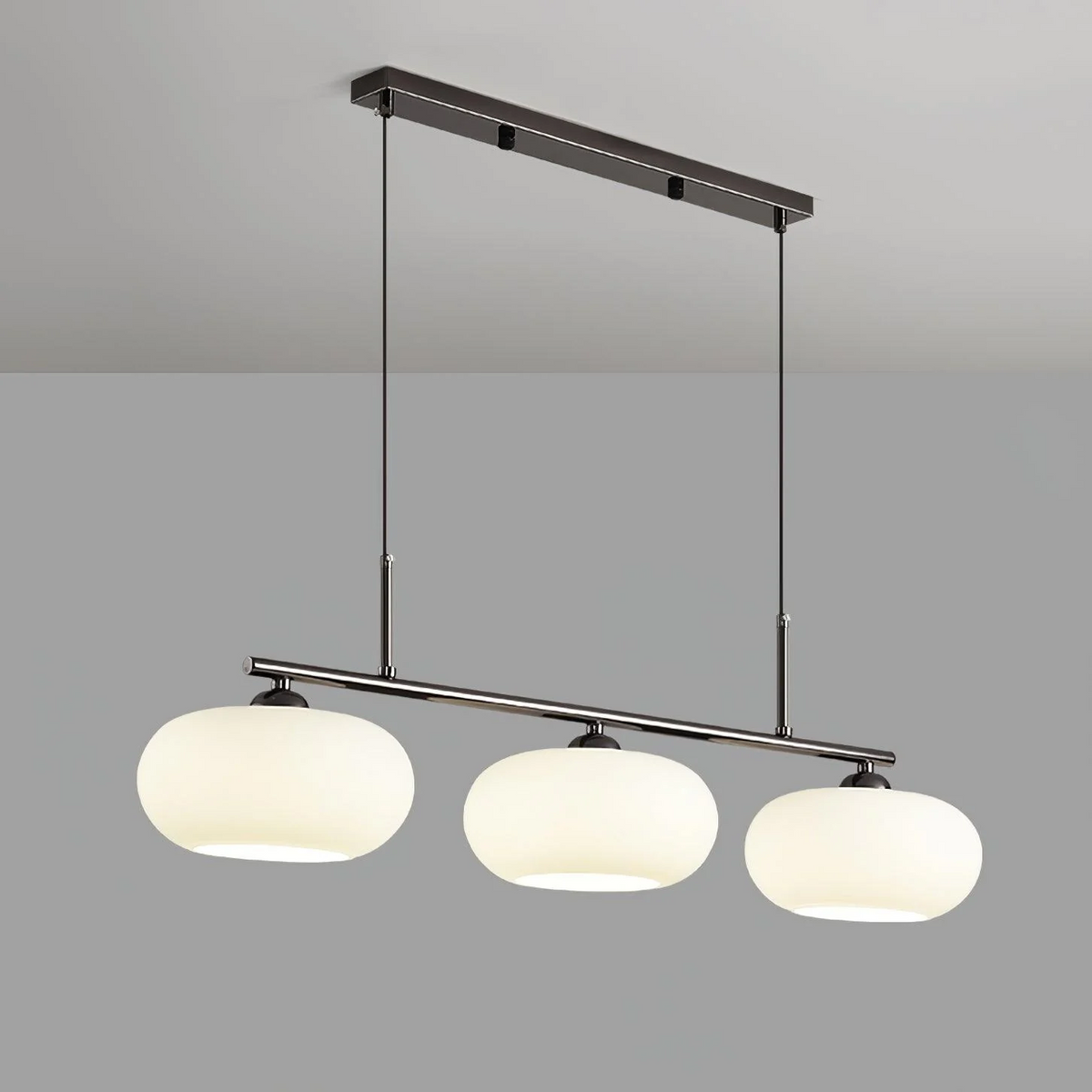 Lampe Suspendue Bauhaus à 3 Têtes - Design Épuré et Ambiance Chaleureuse