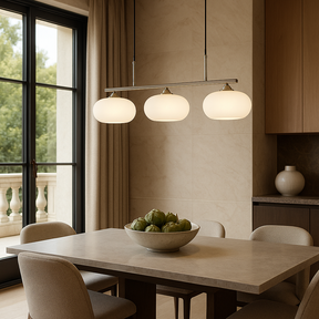 Lampe Suspendue Bauhaus à 3 Têtes - Design Épuré et Ambiance Chaleureuse