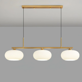 Lampe Suspendue Bauhaus à 3 Têtes - Design Épuré et Ambiance Chaleureuse