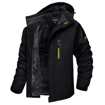 Parka d'hiver imperméable pour hommes - Chaud, robuste et confortable par temps froid