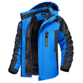 Parka d'hiver imperméable pour hommes - Chaud, robuste et confortable par temps froid