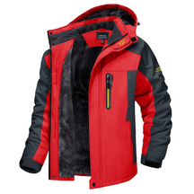Parka d'hiver imperméable pour hommes - Chaud, robuste et confortable par temps froid