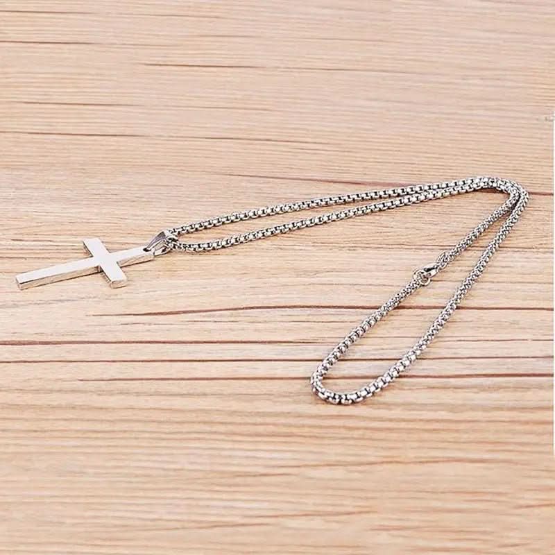 Collier en Acier Inoxydable pour Homme | Élégance Classique avec Chaîne Durable