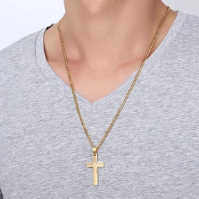 Collier en Acier Inoxydable pour Homme | Élégance Classique avec Chaîne Durable