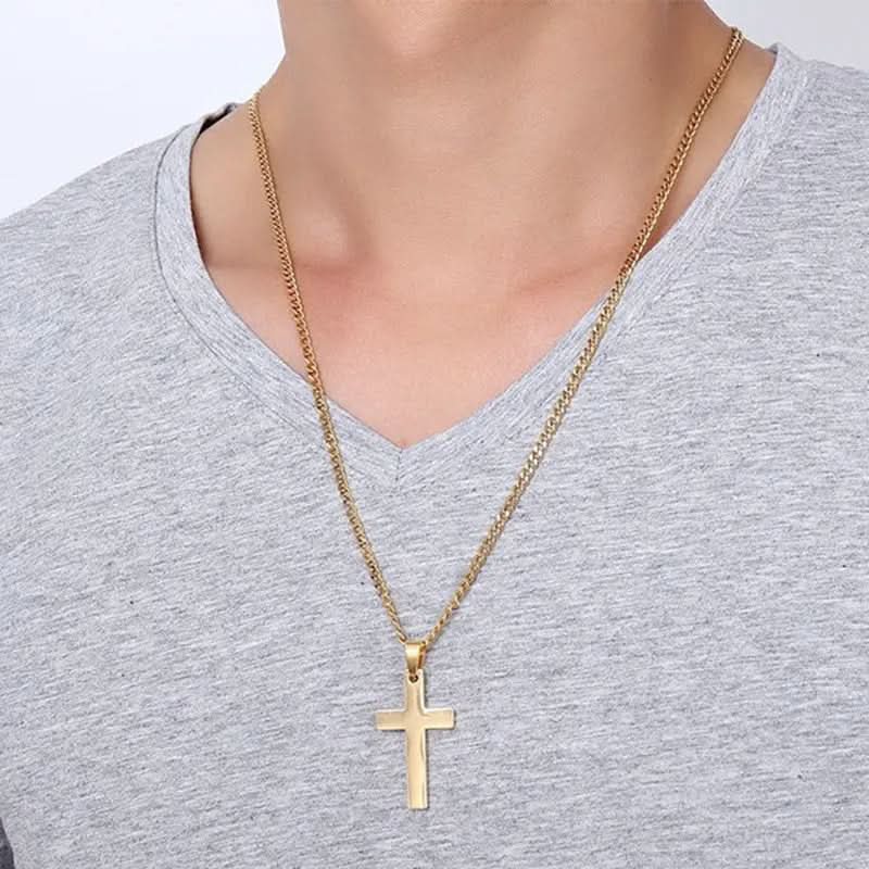 Collier en Acier Inoxydable pour Homme | Élégance Classique avec Chaîne Durable