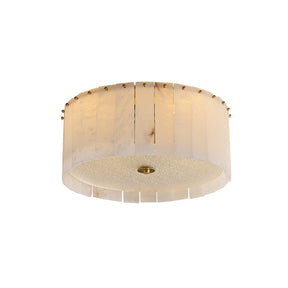 Lampe de Plafond en Albâtre - Élégance et Ambiance Chaleureuse