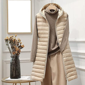 Manteau d'hiver matelassé pour Femmes - Élégance et Confort avec Capuche