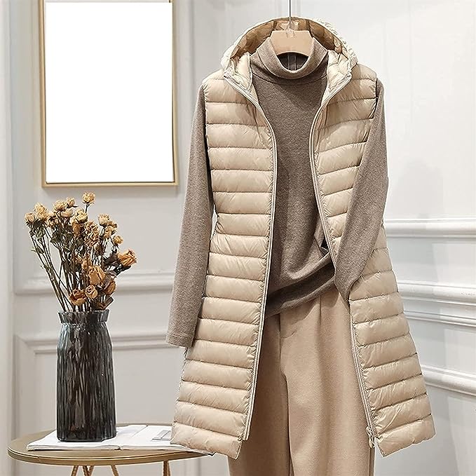 Manteau d'hiver matelassé pour Femmes - Élégance et Confort avec Capuche