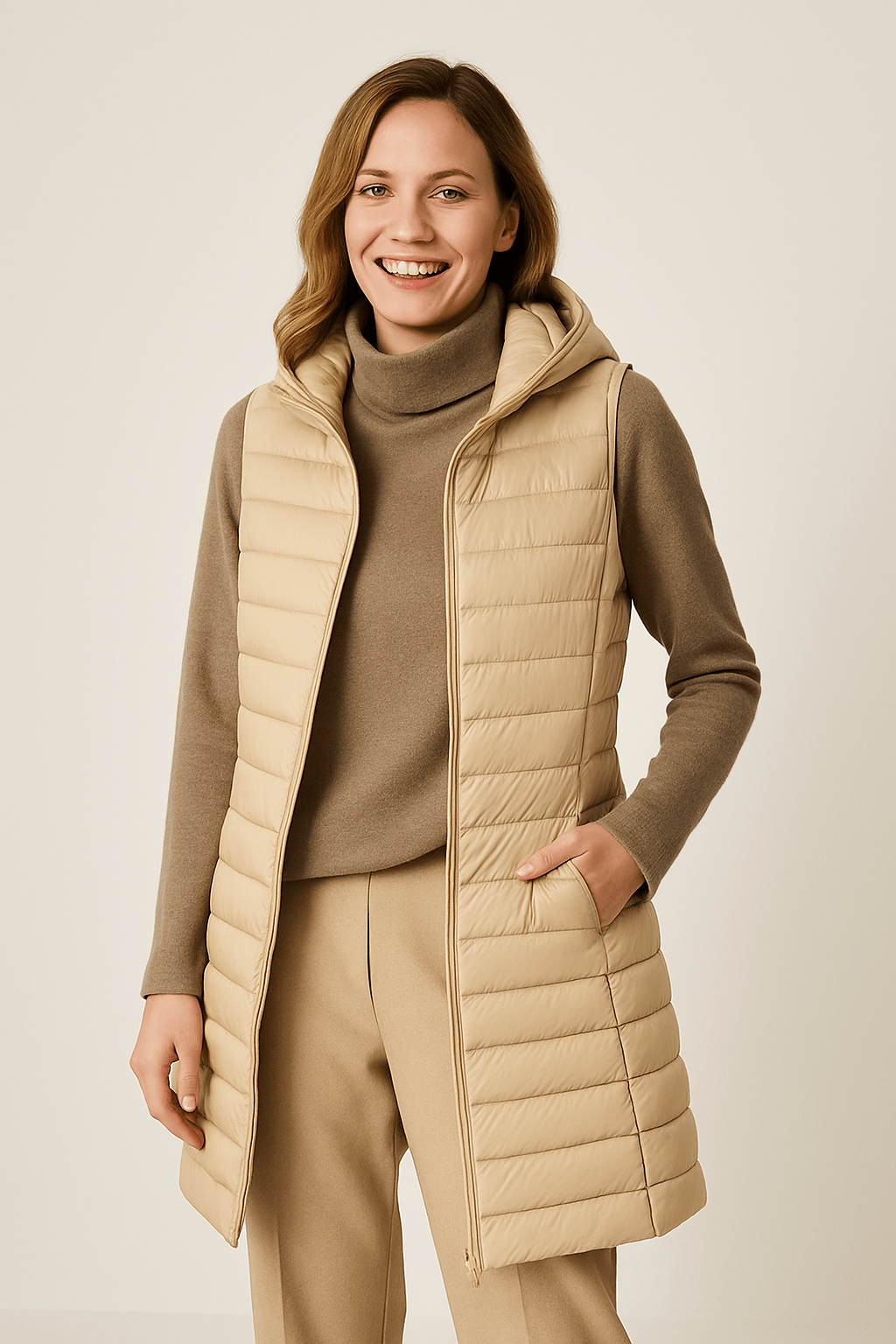Manteau d'hiver matelassé pour Femmes - Élégance et Confort avec Capuche