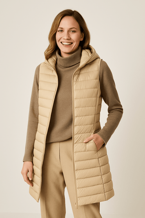 Manteau d'hiver matelassé pour Femmes - Élégance et Confort avec Capuche