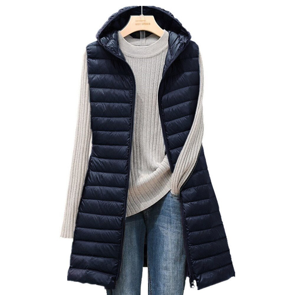Manteau d'hiver matelassé pour Femmes - Élégance et Confort avec Capuche