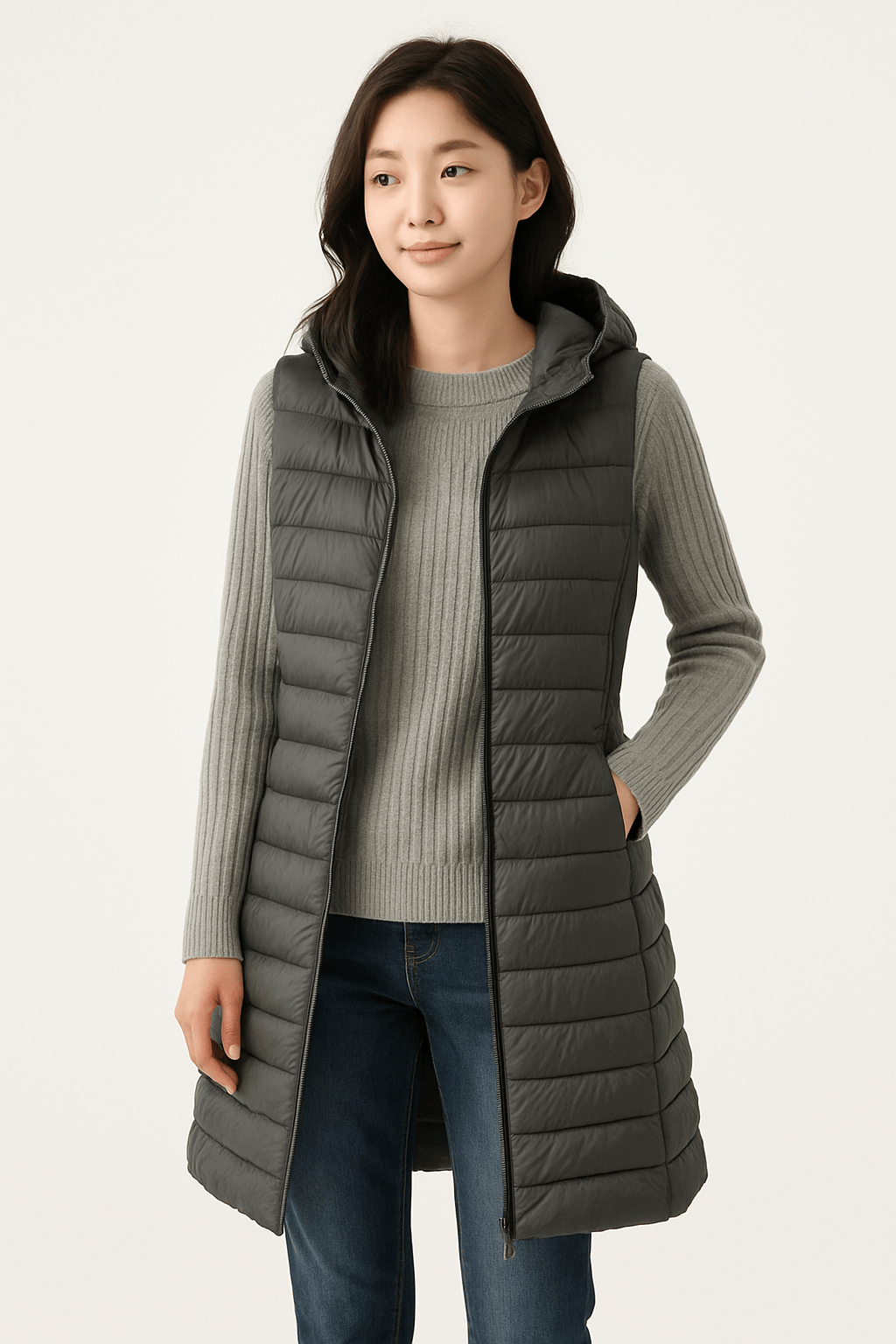 Manteau d'hiver matelassé pour Femmes - Élégance et Confort avec Capuche