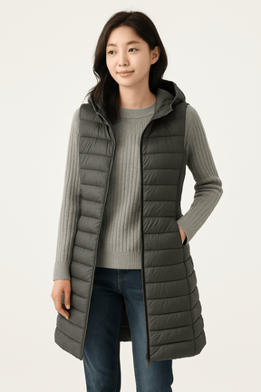 Manteau d'hiver matelassé pour Femmes - Élégance et Confort avec Capuche