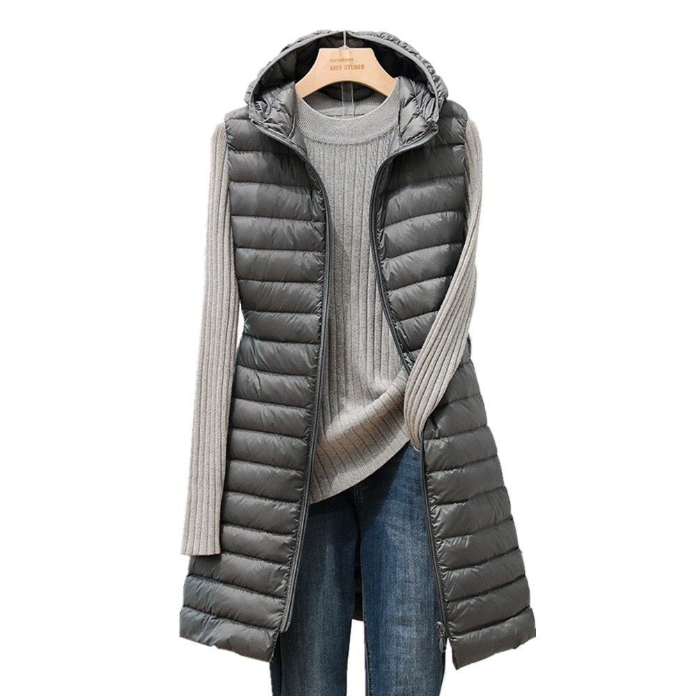 Manteau d'hiver matelassé pour Femmes - Élégance et Confort avec Capuche