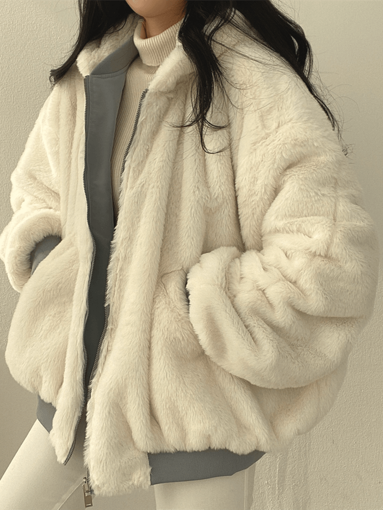 Manteau d'Hiver Oversized pour Femmes - Confort et Chaleur par Temps Froid