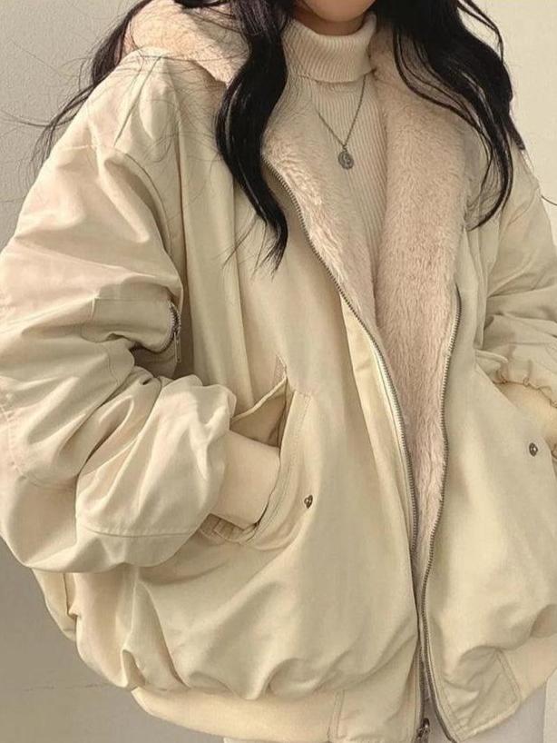 Manteau d'Hiver Oversized pour Femmes - Confort et Chaleur par Temps Froid