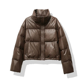 Veste Puffer Élégante pour Femmes - Chaleur et Style en Hiver