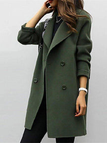 Manteau Trench Élégant pour Femmes - Style Classique et Confort Hivernal