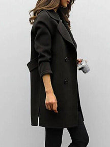 Manteau Trench Élégant pour Femmes - Style Classique et Confort Hivernal