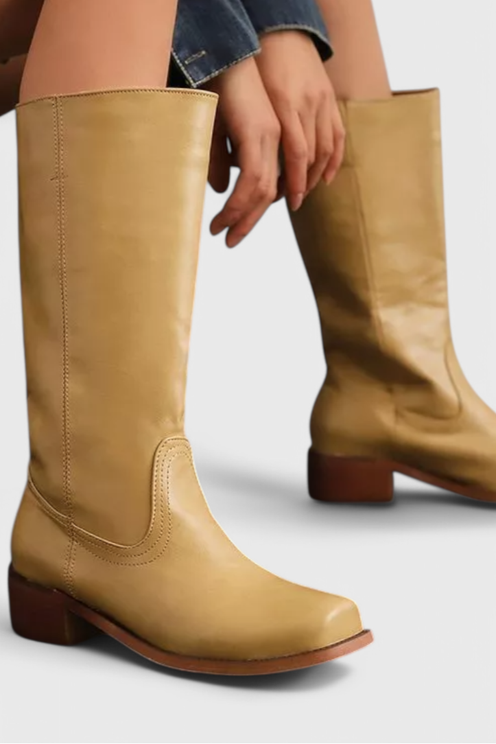 Bottes Jusqu'au Genou pour Femmes - Élégantes et Confortables Toute la Journée
