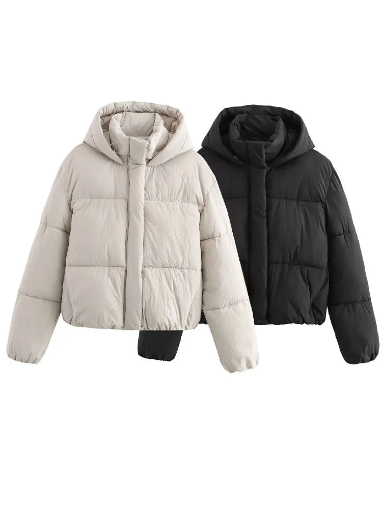 Veste d'hiver isolée pour femmes - Élégante, chaude et matelassée