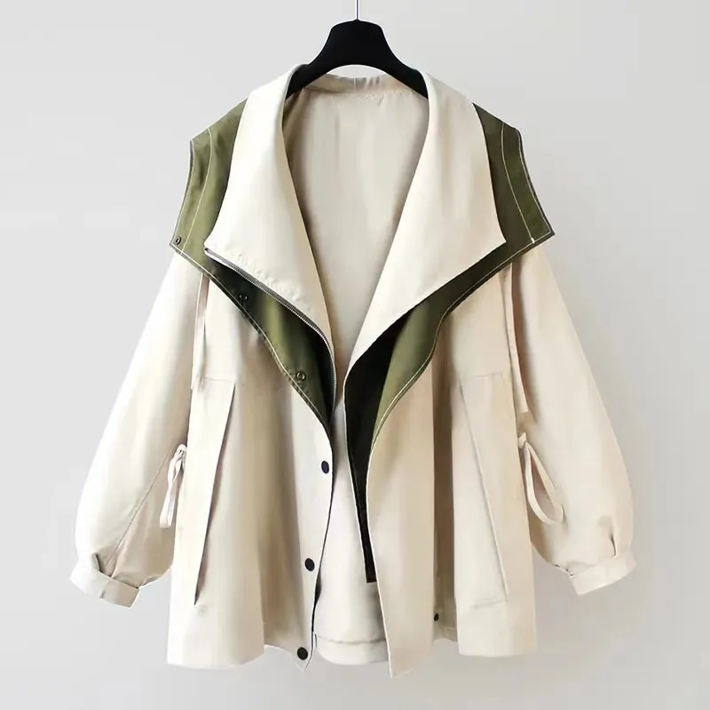 Veste Imperméable Femme Légère - Style Décontracté et Confort Optimal