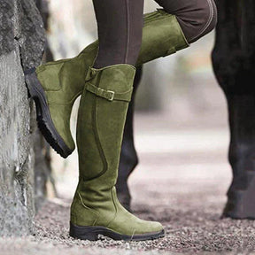 Bottes Hautes Imperméables pour Femmes - Élégance et Confort par Tous les Temps