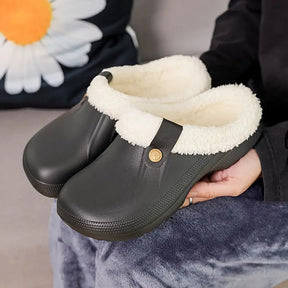 Sabots Douillets en Fleece pour Femmes - Confort et Chaleur pour Intérieur