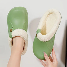 Sabots Douillets en Fleece pour Femmes - Confort et Chaleur pour Intérieur