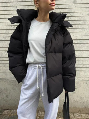Veste Puffer Oversized Femme - Chaleur et Style Hivernal Confortable