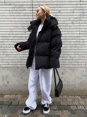 Veste Puffer Oversized Femme - Chaleur et Style Hivernal Confortable