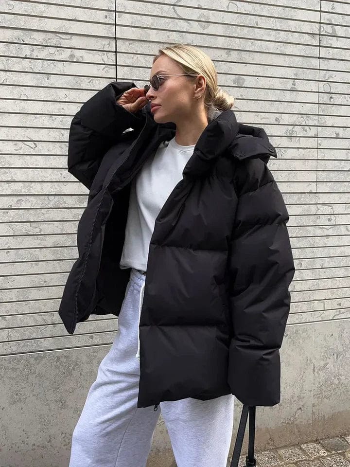 Veste Puffer Oversized Femme - Chaleur et Style Hivernal Confortable