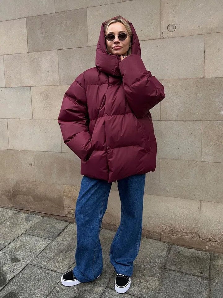 Veste Puffer Oversized Femme - Chaleur et Style Hivernal Confortable