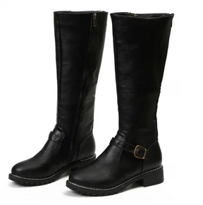 Bottes Hautes Élégantes pour Femmes - Style Intemporel et Confort Quotidien