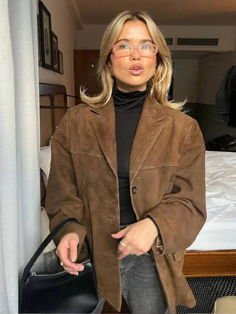 Manteau d'Hiver Oversized pour Femmes - Chic, Chaud et Pratique