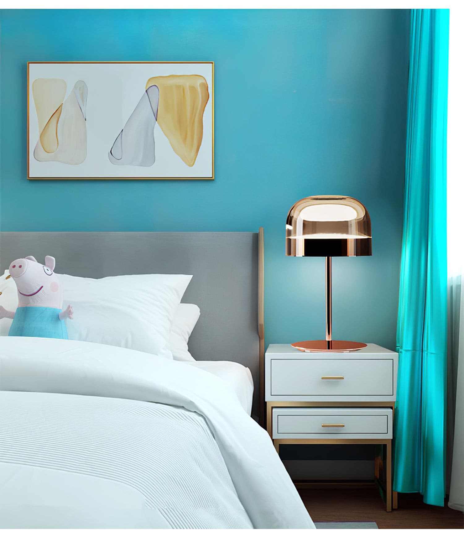 Lampe de Table LED Moderne - Design Élégant et Éclairage Doux