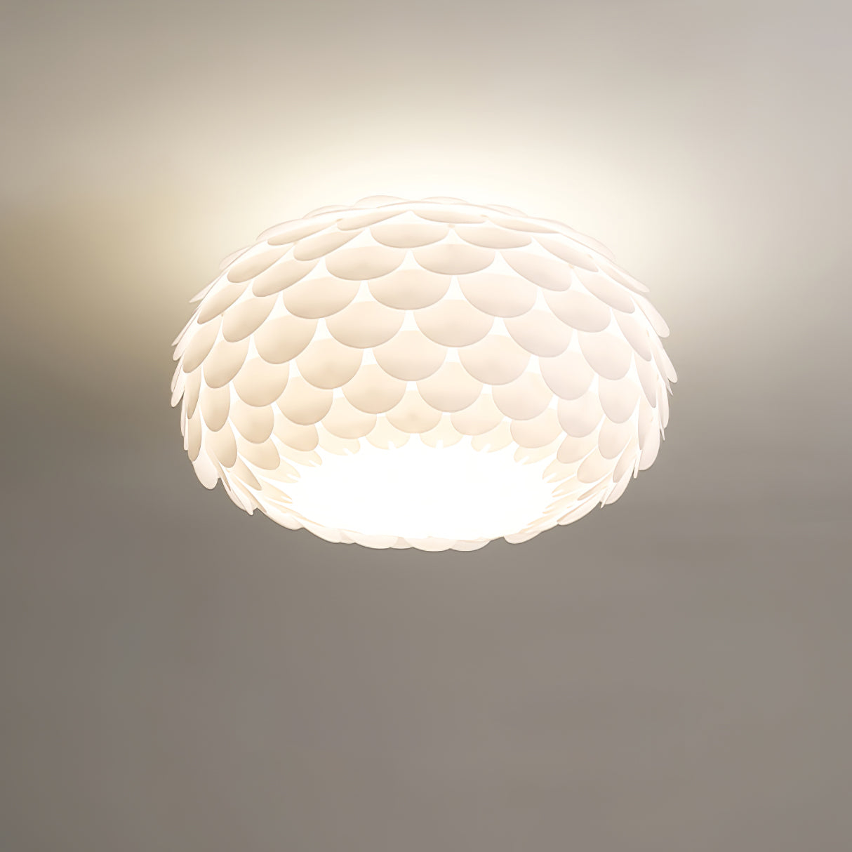 Plafonnier Éclairant Design Unique - Éclairage Atmosphérique et Chaud