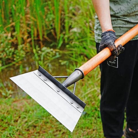 Pelle de Jardinage Ergonomique en Acier Inoxydable - Creusage Précis et Confortable