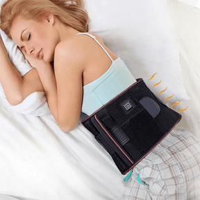 Ceinture Chauffante Ergonomique - Soulagement Ciblé des Douleurs Dorsales