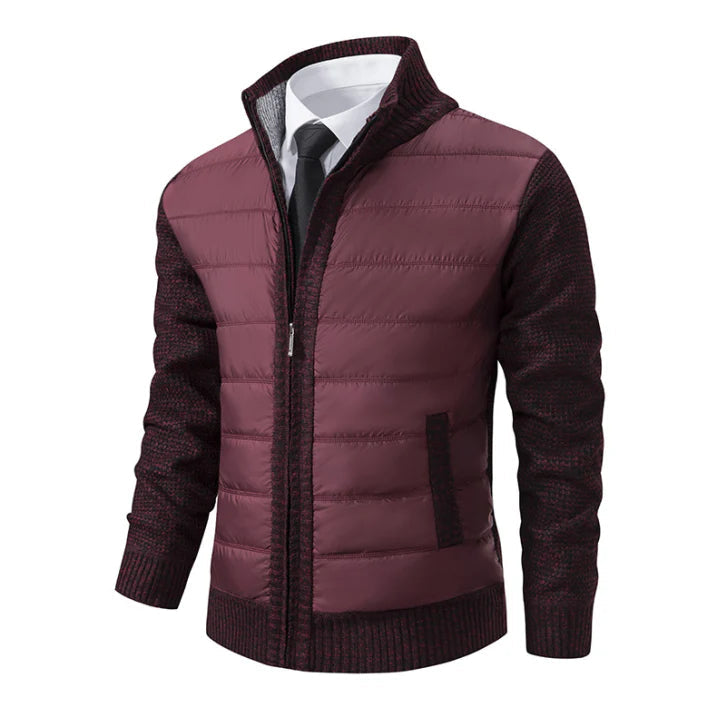 Manteau d'hiver pour Hommes - Design Matelassé et Confort Optimal