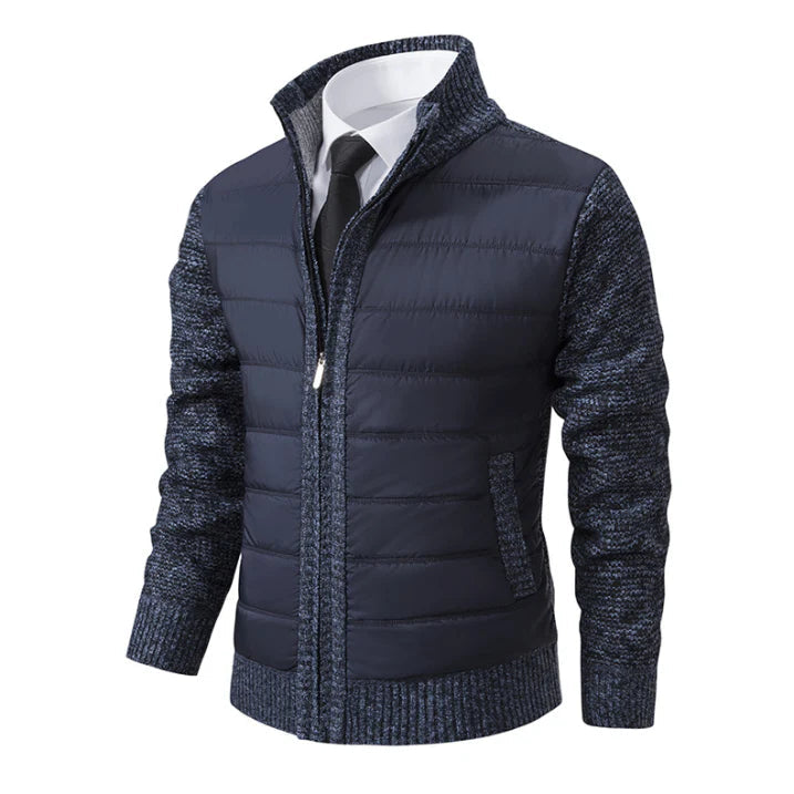Manteau d'hiver pour Hommes - Design Matelassé et Confort Optimal
