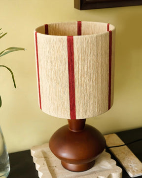Lampe de Table en Bois Naturel - Élégance Intemporelle et Ambiance Cozy