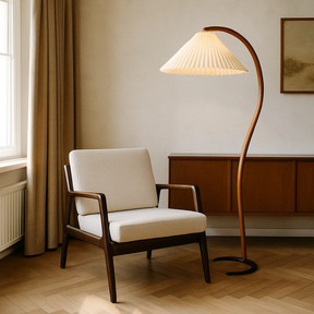 Lampe de Sol Vintage Scandinave - Élégance et Chaleur dans Votre Intérieur