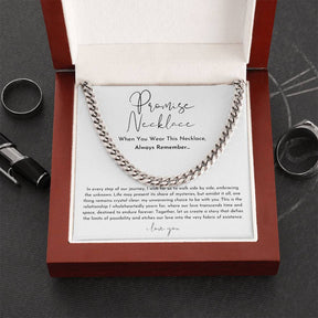 Collier de Promesse Élégant pour Couples - Symbole d'Amour Durable et Raffiné